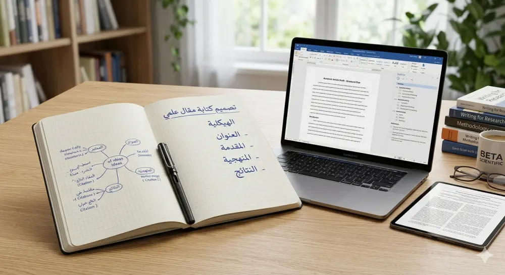 كتابة أبحاث وتقارير علمية باللغتين العربيه والإنجليزية