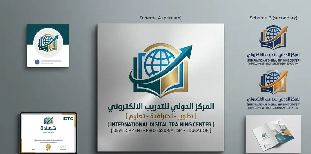 تصميم شعارات باستخدام الذكاء الاصطناعي
