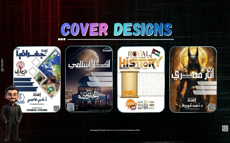 تصميم غلاف كتاب احترافي يعكس محتوى مؤلفك ويجذب القراء