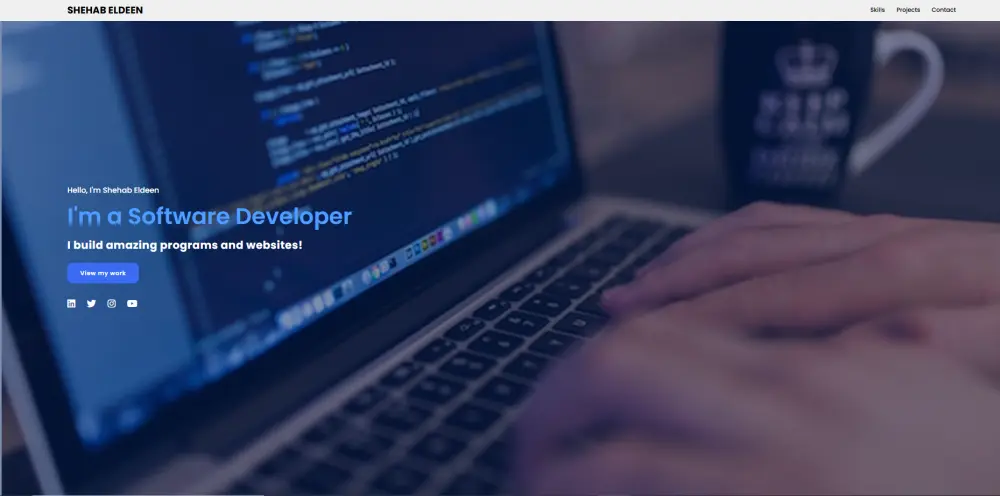 تصميم موقع احترافي باستخدام HTML و CSS متجاوب مع جميع الأجهزة
