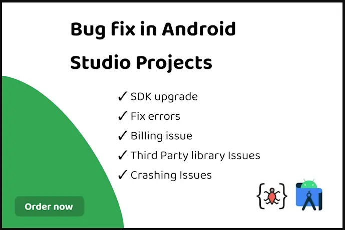 اصلاح مشاكل android studio