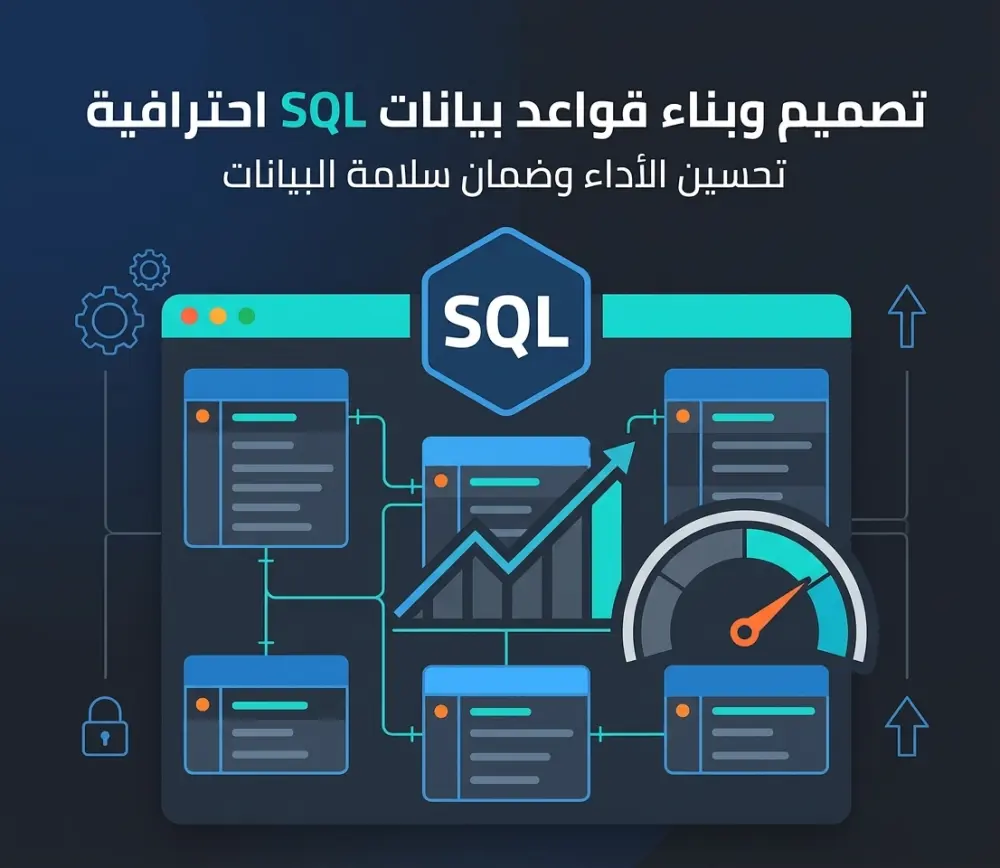 تصميم وبناء قواعد بيانات SQL احترافية ومحسنة الأداء
