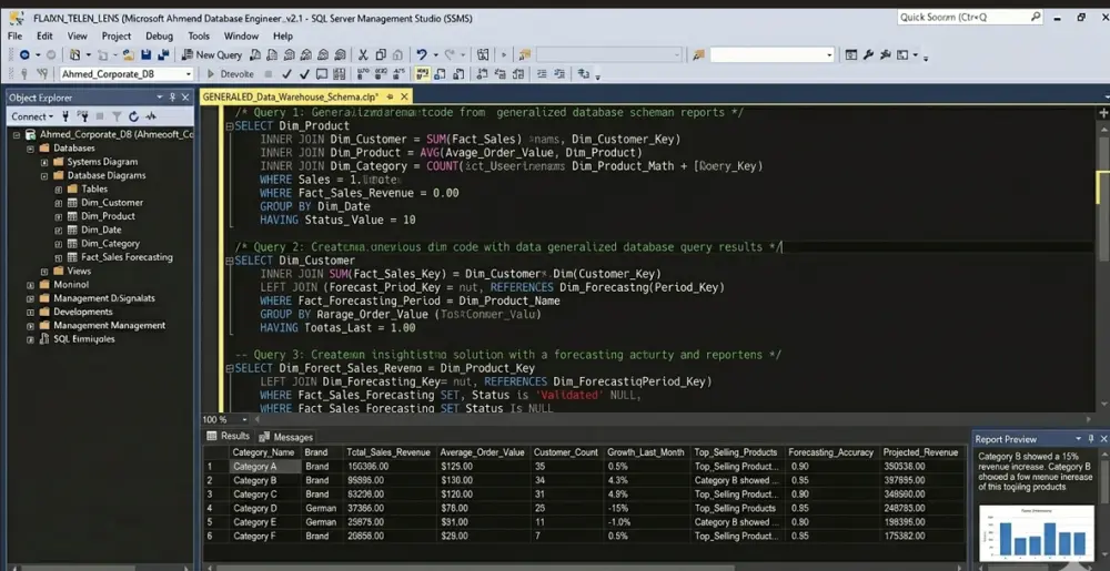 Advanced Data Analysis & SQL Reporting: Get Professional Business Insights