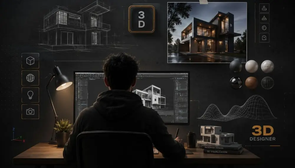 تصميم موديل 3D