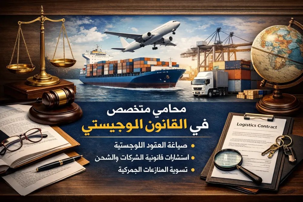 صياغة ومراجعة عقود اللوجيستيات والشحن الدولي