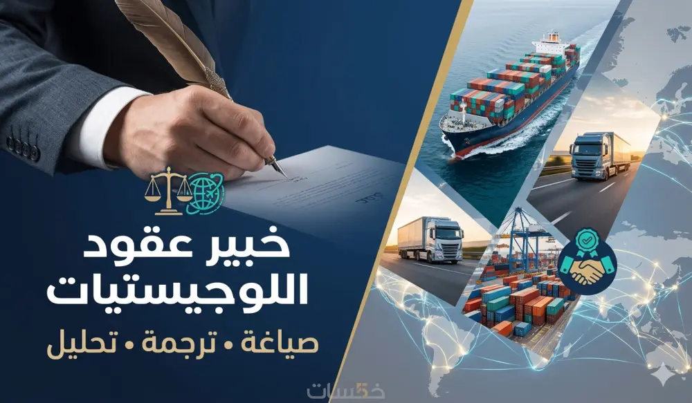 صياغة ومراجعة عقود اللوجيستيات والشحن الدولي