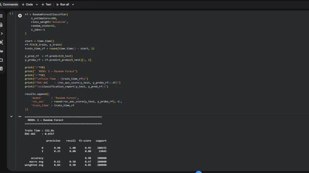 بناء وتدريب نماذج الذكاء الاصطناعي وتعلم الآلة (Machine Learning Models) بايثون