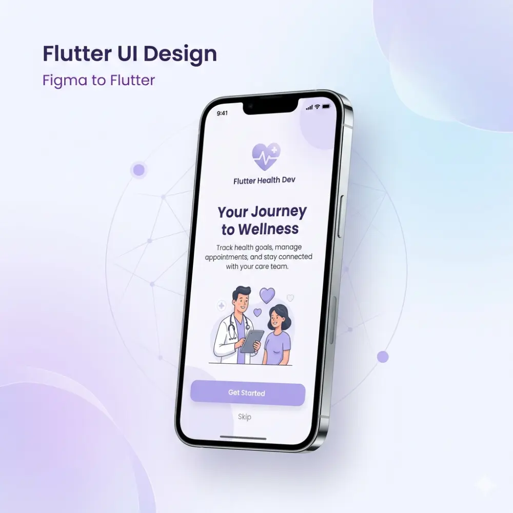 تحويل تصميم Figma إلى Flutter بشكل احترافي ومتجاوب