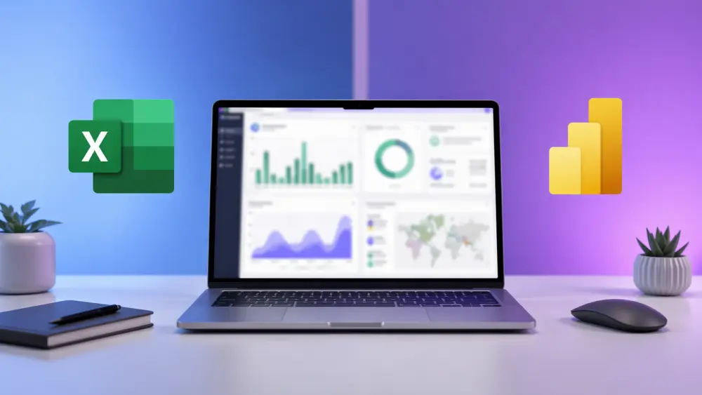 تحليل بيانات وتنظيفها  وتحويلها لتقارير Power BI لزيادة مبيعاتك (داشبورد)
