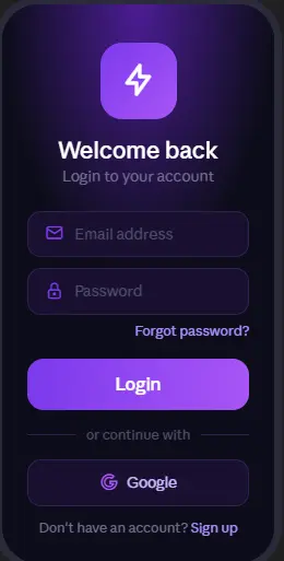 تصميم شاشة Login بـ Flutter