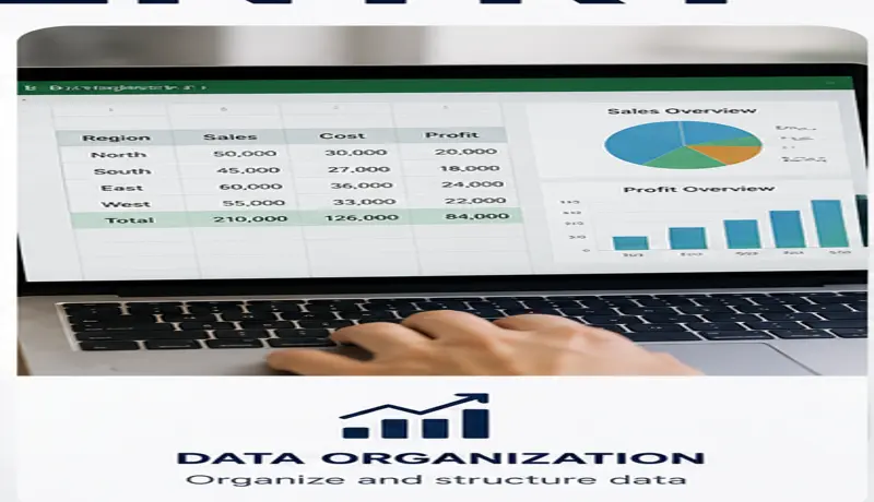 ادخال البيانات وتنظيمها على Excel وGoogle Sheets باحترافية