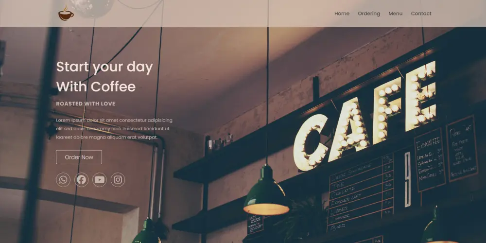 تصميم موقع احترافي باستخدام HTML - CSS - JavaScript