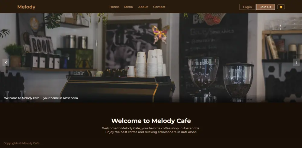 تصميم موقع احترافي باستخدام HTML - CSS - JavaScript