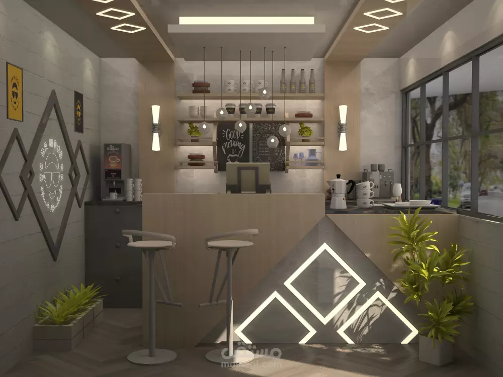 تصميم ديكور داخلي وواجهات خارجيه  ٥ دولار لكل ٥ متر مربع