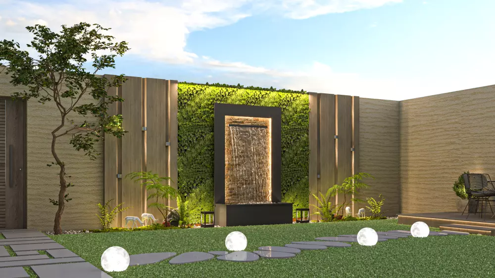 تصميم واجهات معمارية ومناظير خارجية