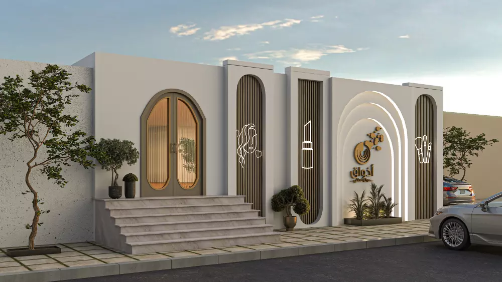 تصميم واجهات معمارية ومناظير خارجية