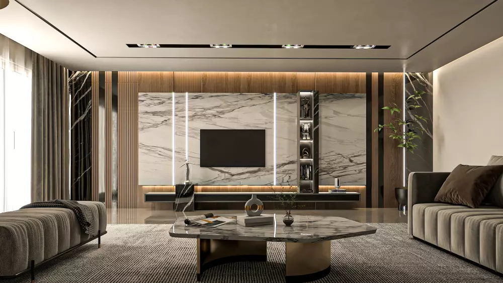 تصميم ديكور داخلي وواجهات خارجيه  ٥ دولار لكل ٥ متر مربع