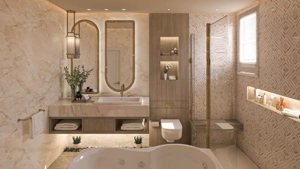 تصميم ديكور داخلي وواجهات خارجيه  ٥ دولار لكل ٥ متر مربع