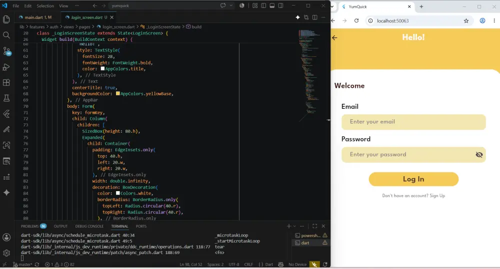 تحويل تصميم Figma إلى واجهات Flutter بدقة عالية