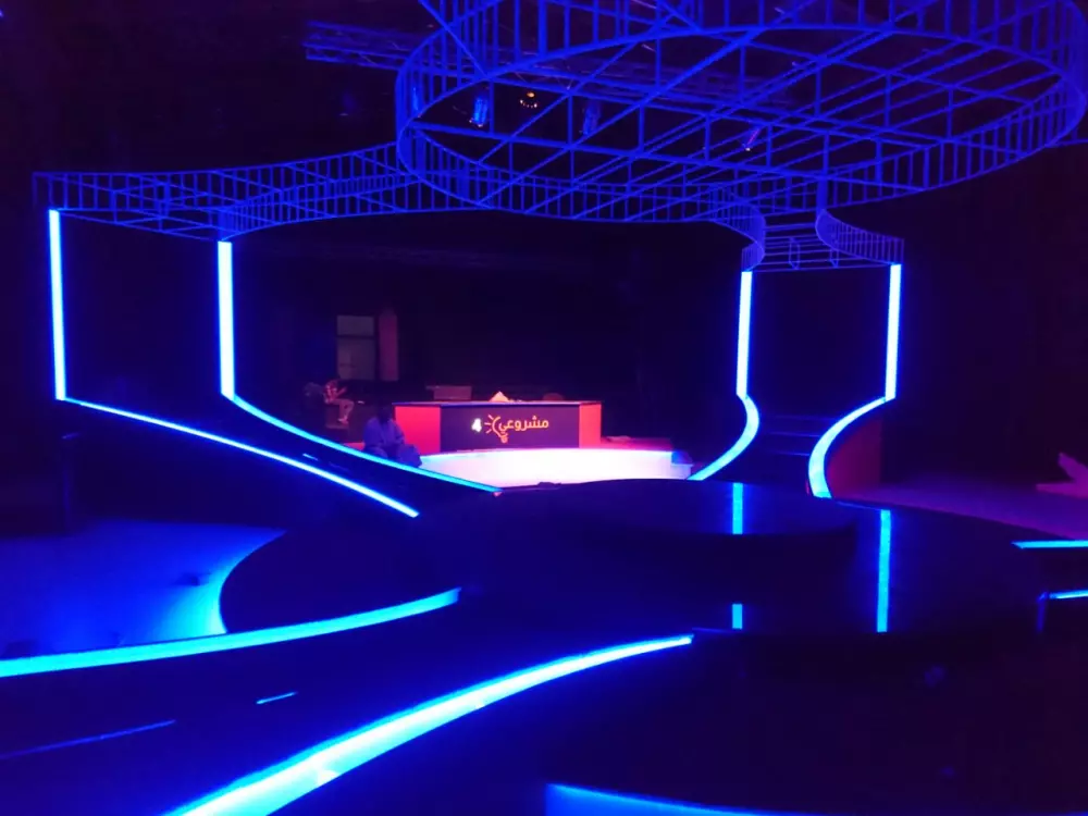 تصميم ديكور تلفزيوني TV Set Design