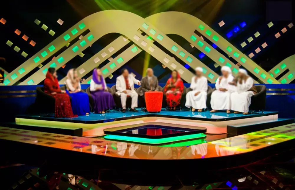 تصميم ديكور تلفزيوني TV Set Design