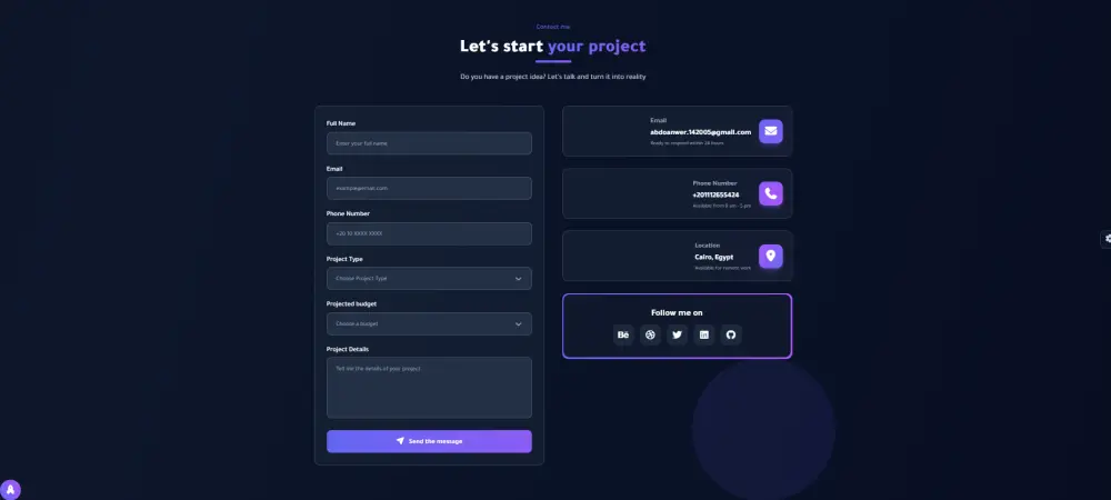 تصميم وتطوير مواقع ويب احترافية باستخدام React و Next.js