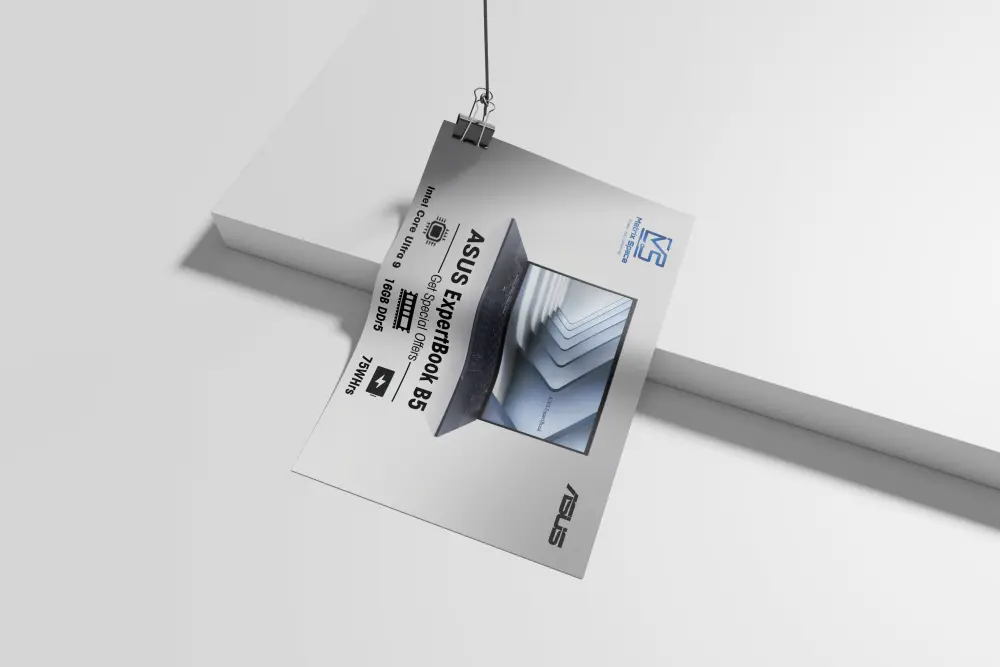 تصميم Roll-up و Flyer