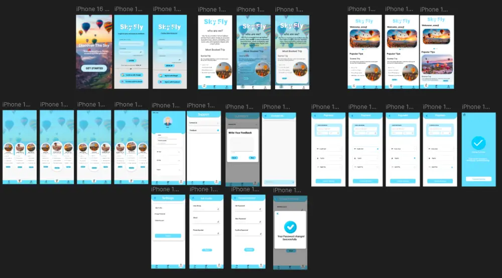 تصميم واجهات تطبيقات موبايل احترافية وعصرية باستخدام Figma