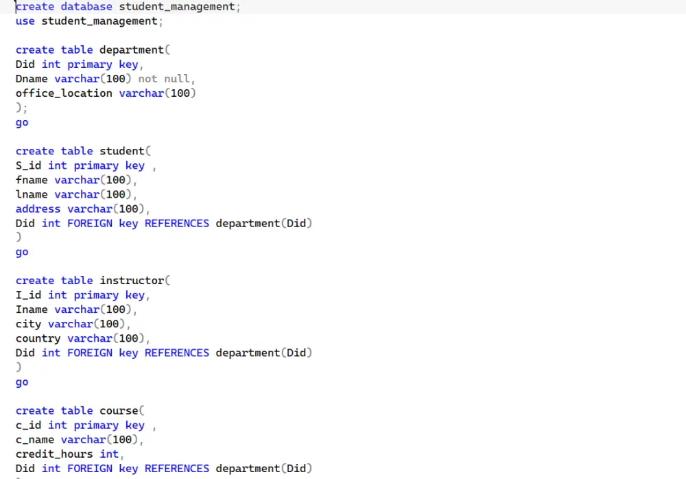 تصميم قواعد بيانات باستخدام SQL Server