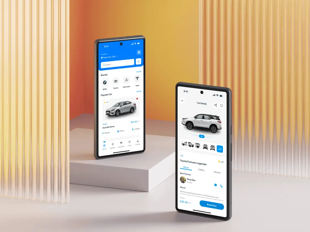 تصميم واجهة تطبيق جوال (iOS & Android) بتجربة مستخدم ذكية.