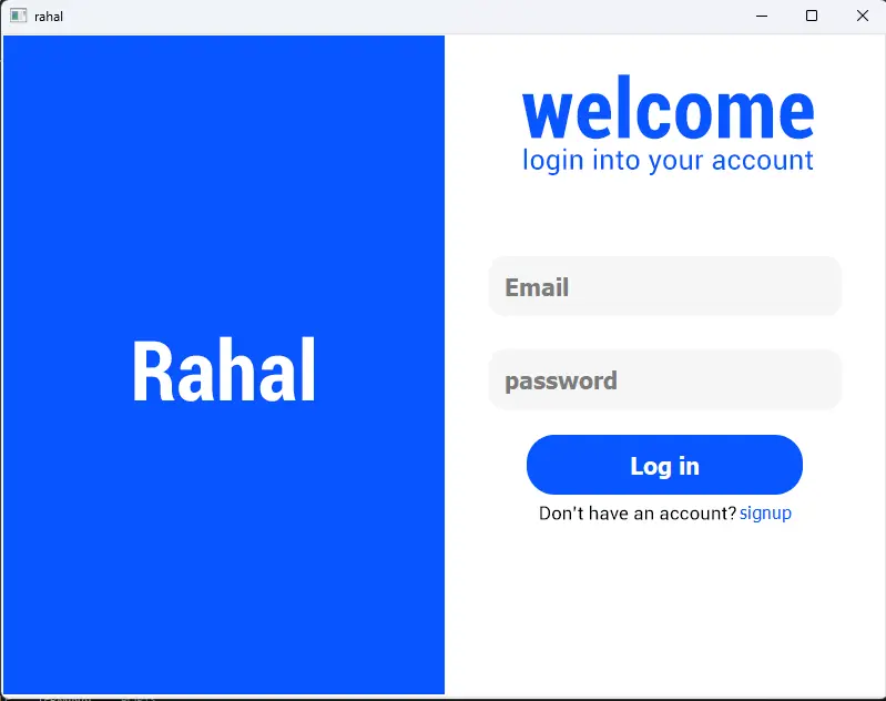 إنشاء تطبيق سطح مكتب (Desktop Application)