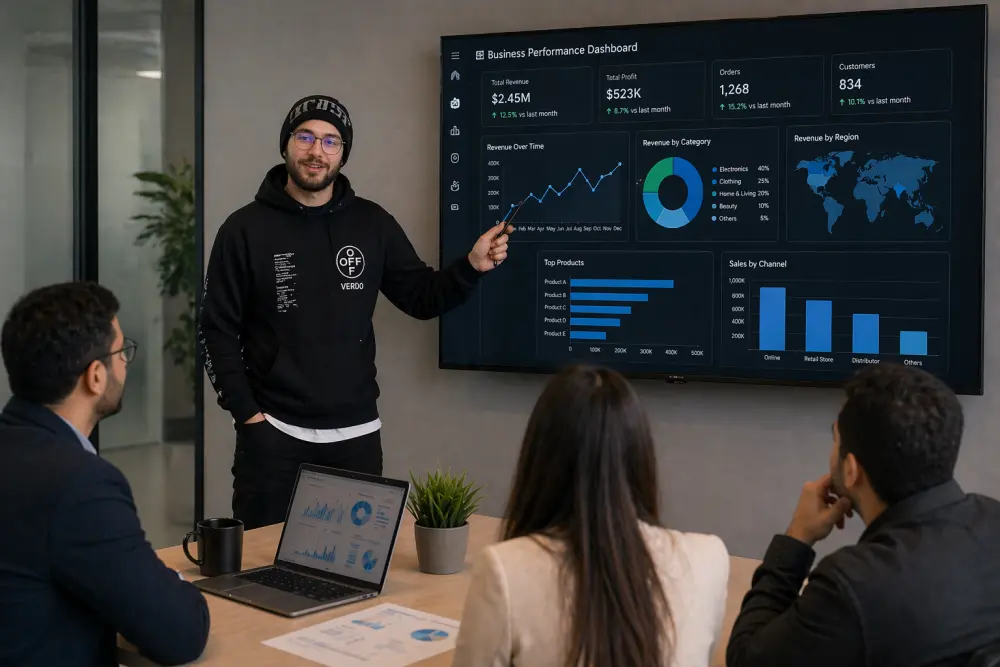 تحليل البيانات واستخراج Insights دقيقة عن طريق Dashboard احترافية