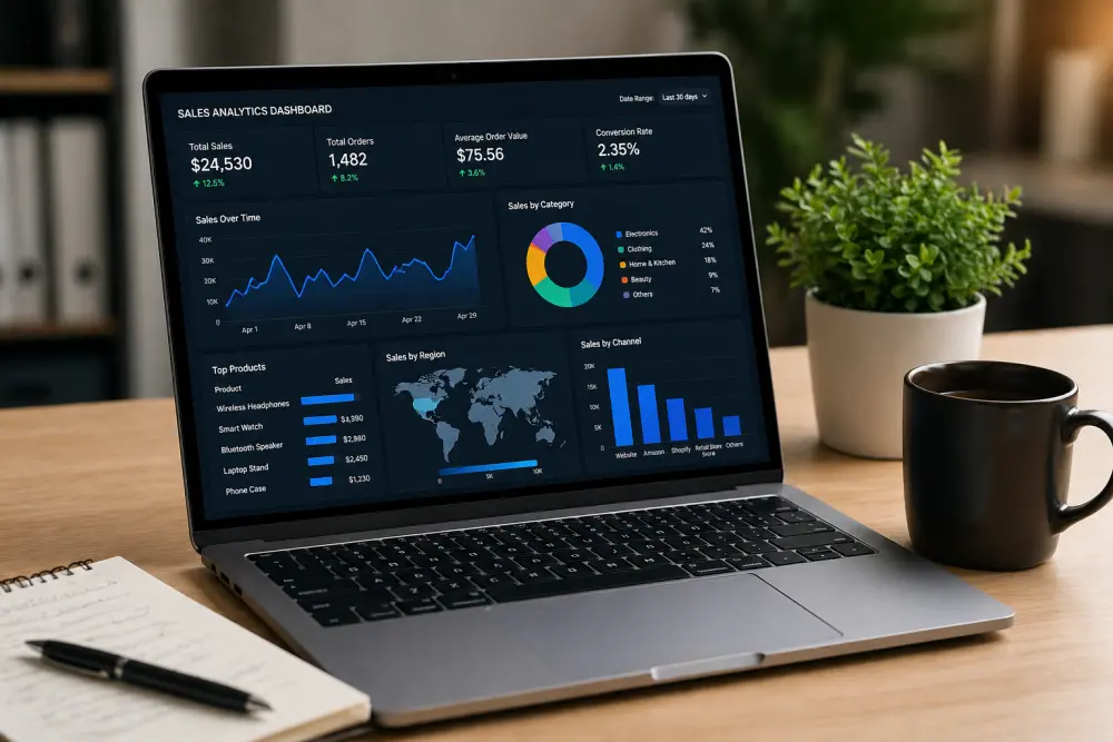 تحليل البيانات واستخراج Insights دقيقة عن طريق Dashboard احترافية