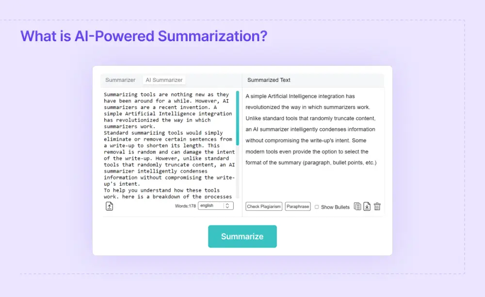 AI Summarization Service