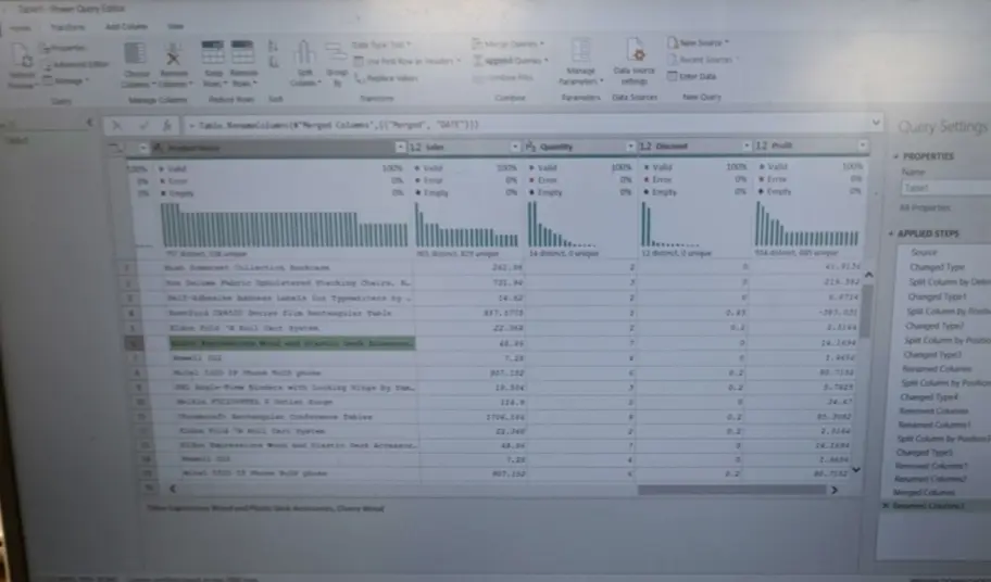 Data cleaning