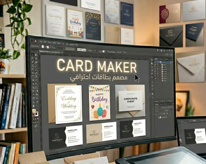 تصميم بطاقات اعمال