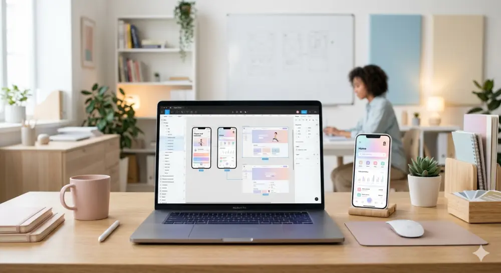 أنا مصممة واجهات مستخدم (UI Designer) متخصصة في تصميم واجهات عصرية وجذابة وسهلة الاستخدام تناسب جميع أنواع التطبيقات والمواقع