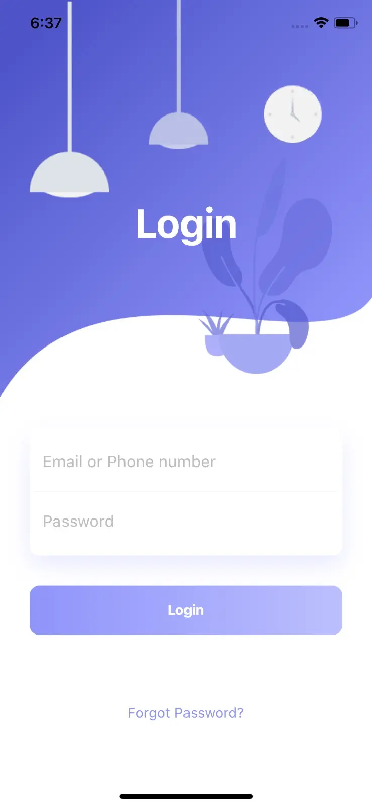 برمجة وتصميم شاشة واحدة احترافية باستخدام Flutter مثل Login أو Sign Up أو Splash Screen أو Onboarding Screen.