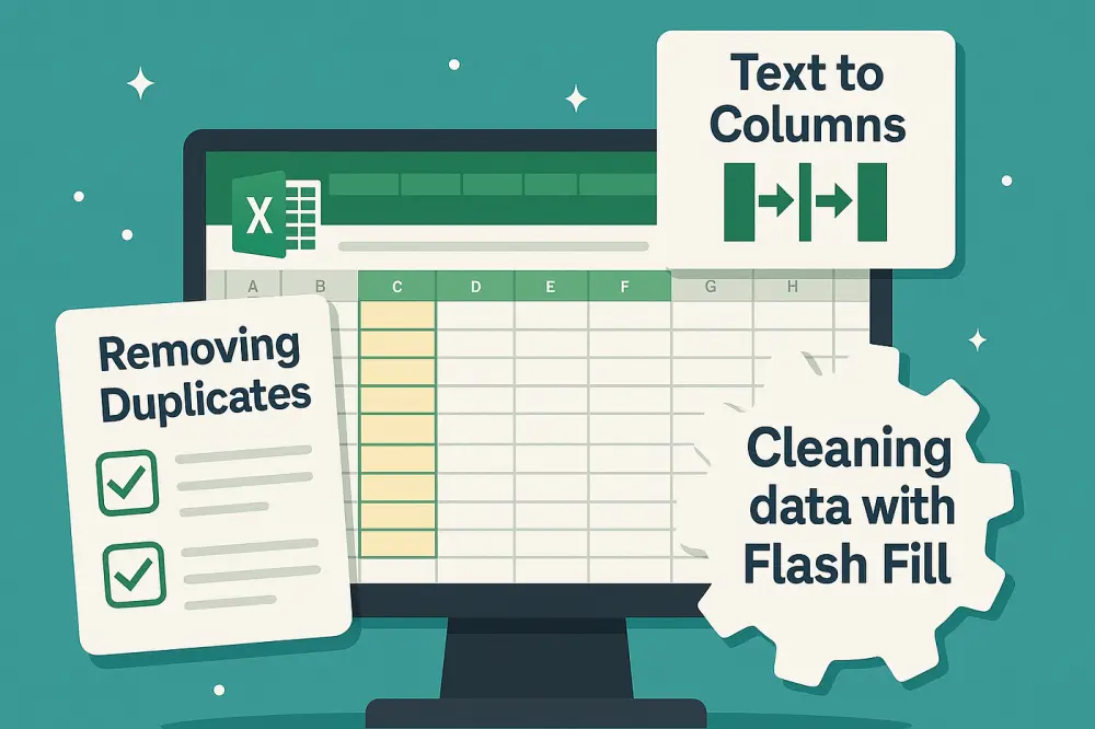 تنظيف وتنظيم بيانات Excel بشكل احترافي (Data Cleaning)