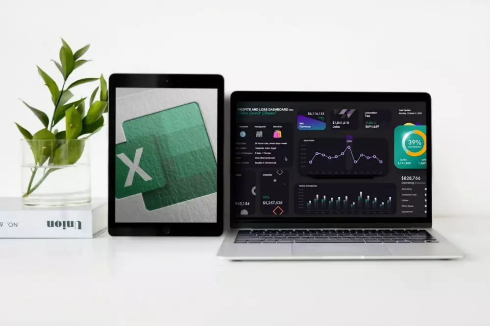اعداد ملف اكسيل مع داشبورد تفاعلية - Excel