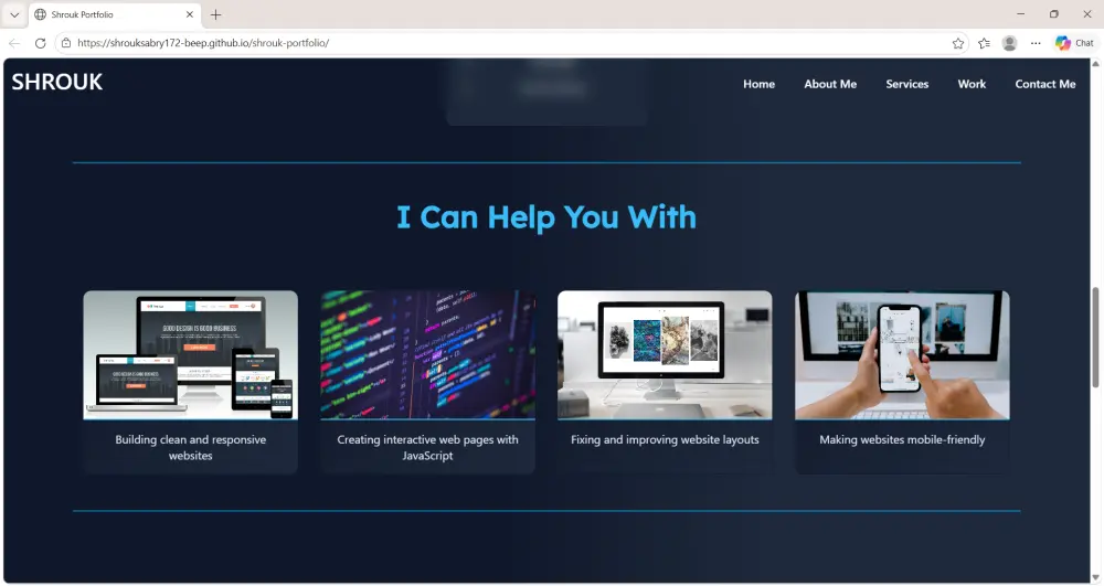 تصميم Portfolio شخصي احترافي يعرض أعمالك بشكل مميز