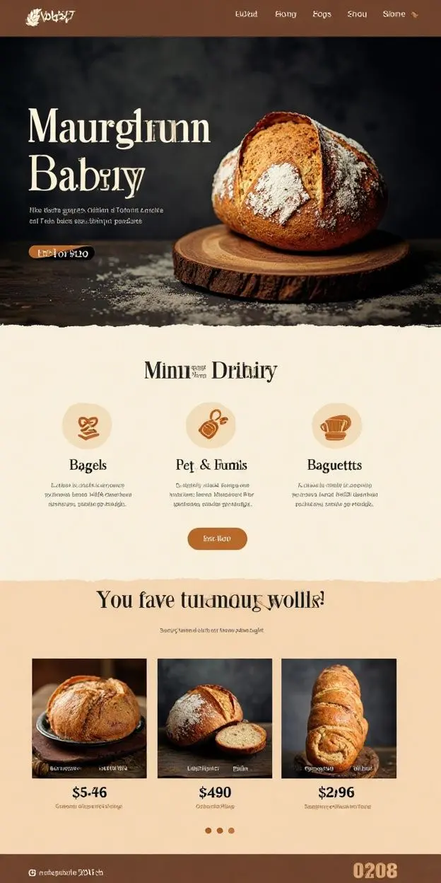 تصميم موقع ويب احترافي باستخدام HTML و CSS و JavaScript