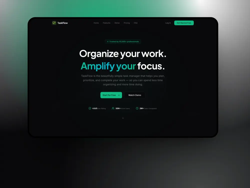 برمجة صفحة هبوط Landing Page فائقة السرعة بـ Next.js