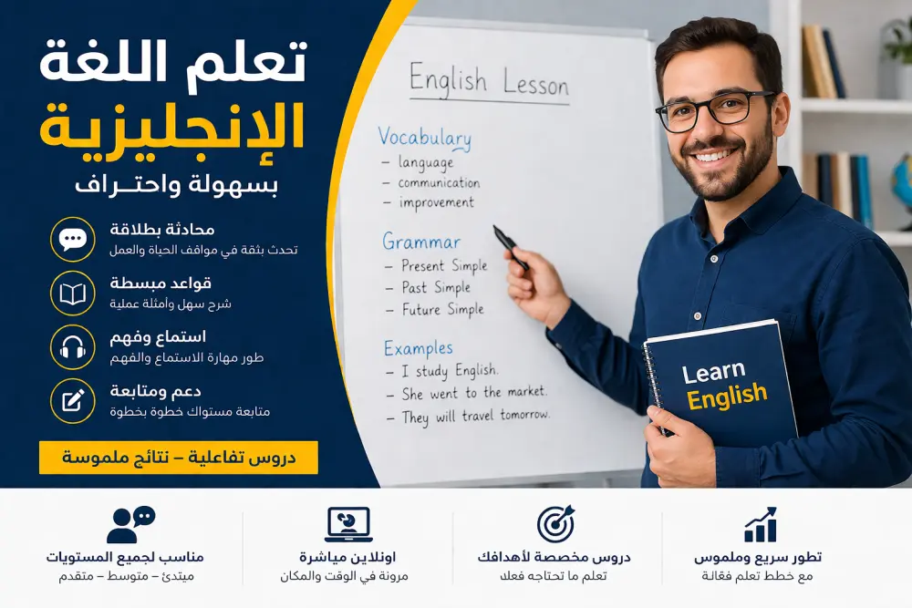 شرح قواعد لغة انجليزيه