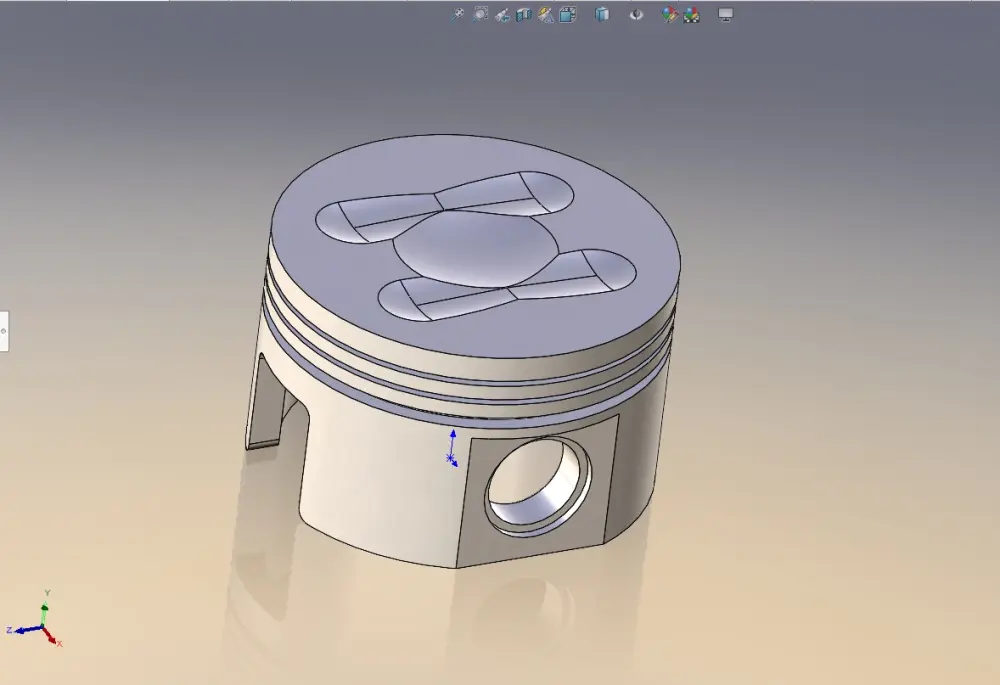 تصميم ميكانيكي باستخدام SolidWorks