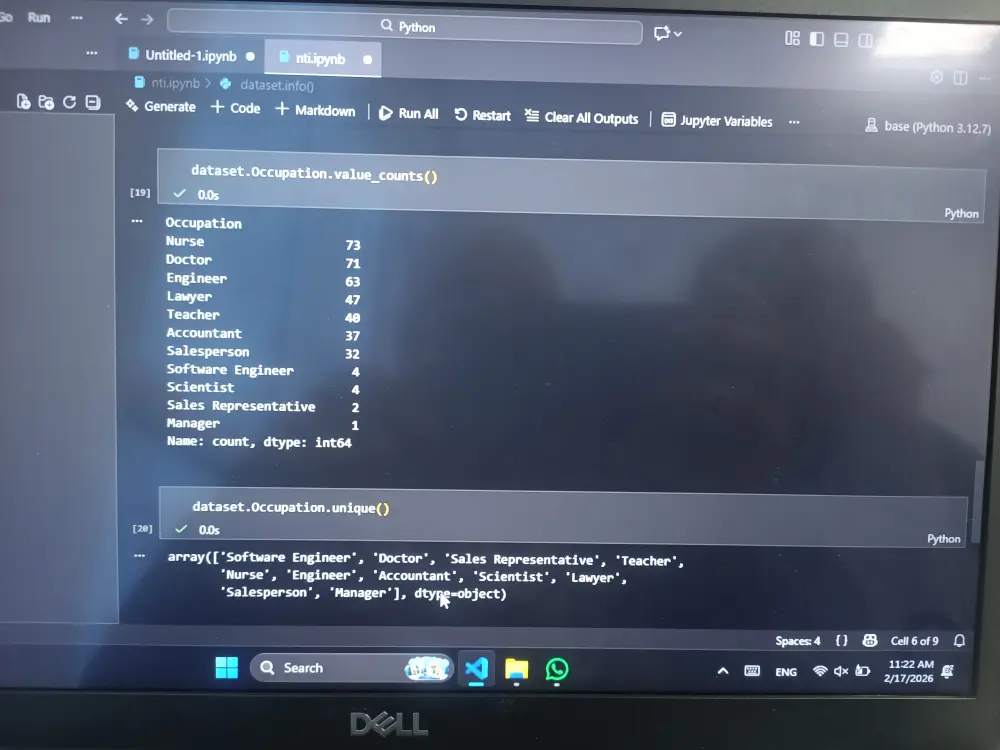 خدمة تنظيف وتجهيز البيانات