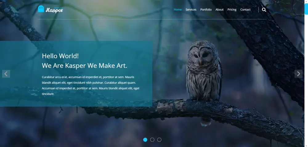 تصميم صفحة هبوط احترافية ومتجاوبة باستخدام HTML و CSS