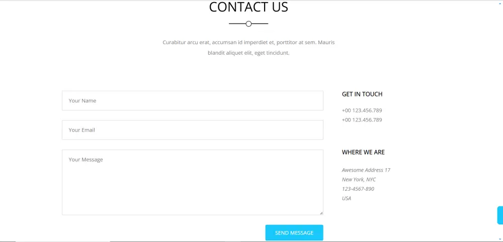 تصميم صفحة هبوط احترافية ومتجاوبة باستخدام HTML و CSS