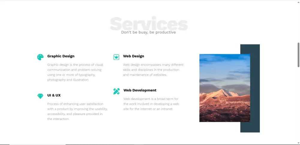 تصميم صفحة هبوط احترافية ومتجاوبة باستخدام HTML و CSS