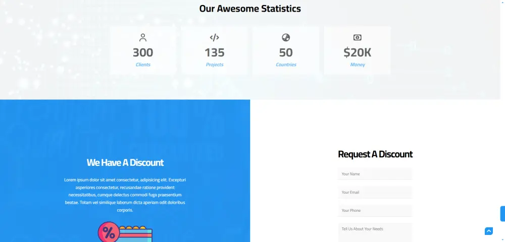 تصميم صفحة هبوط احترافية ومتجاوبة باستخدام HTML و CSS